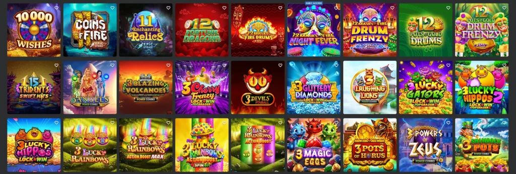 Grand Mondial Casino: screenshot of the casino site