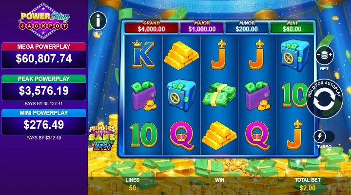 PlayOJO: screenshot of the casino site