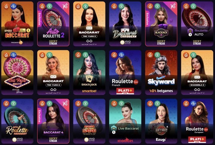 WinSpirit Casino: screenshot of the casino site