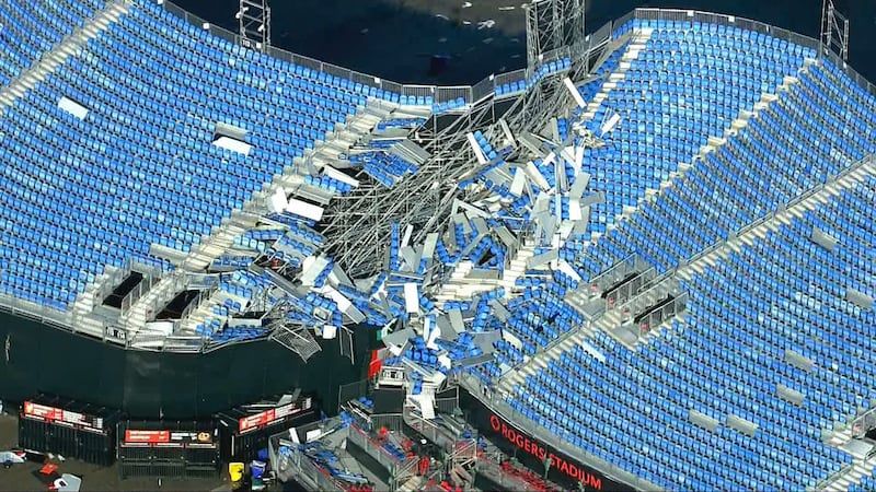 AC/DC concert cancelled at Rogers Centre after storm damage renders venue unsafe