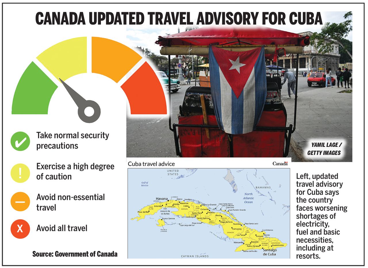 Canada's Cuba travel advisory leaves winter sun seekers scrambling for alternatives