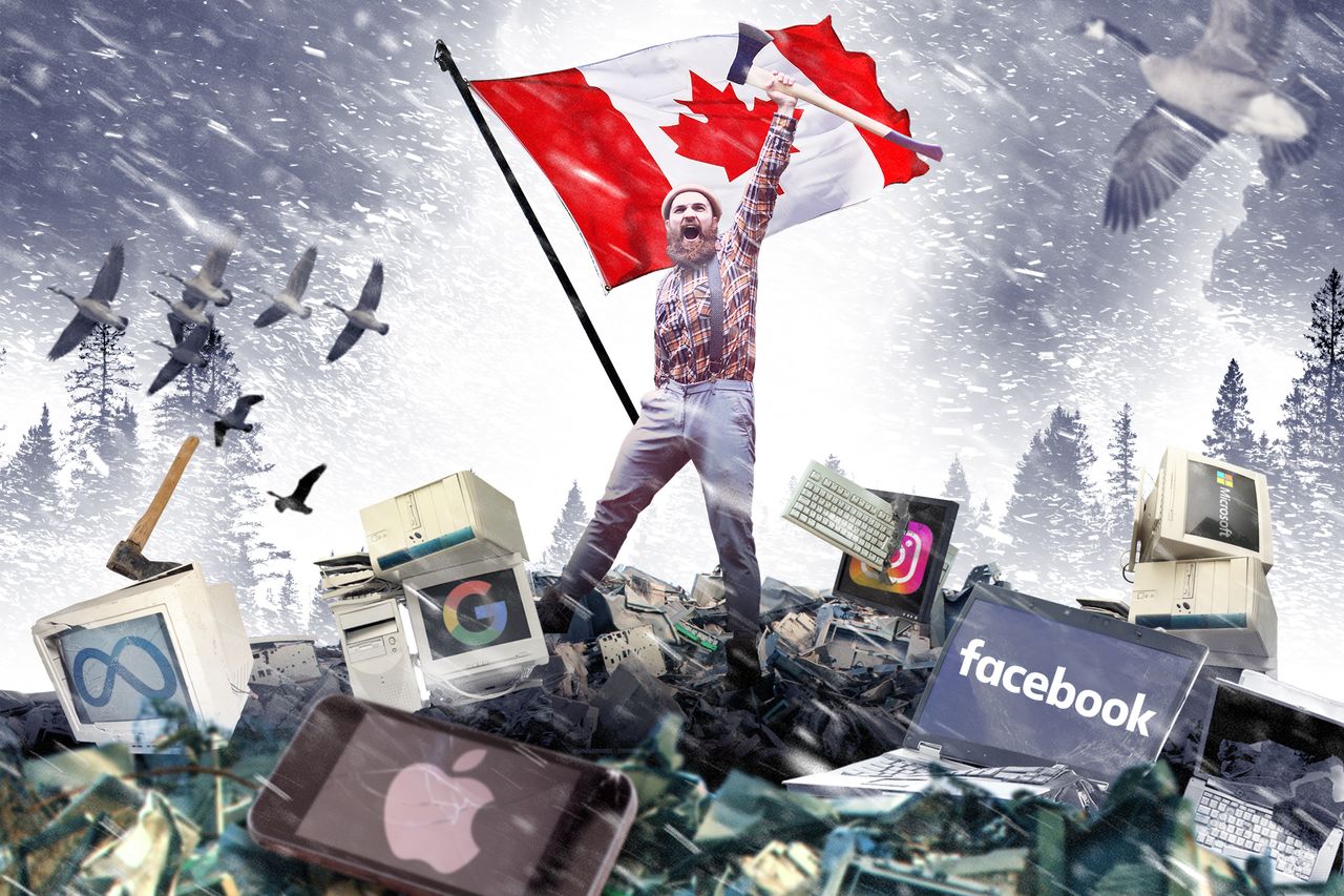 Canadian Tech Alternatives Struggle as U.S. Giants Dominate Digital Landscape