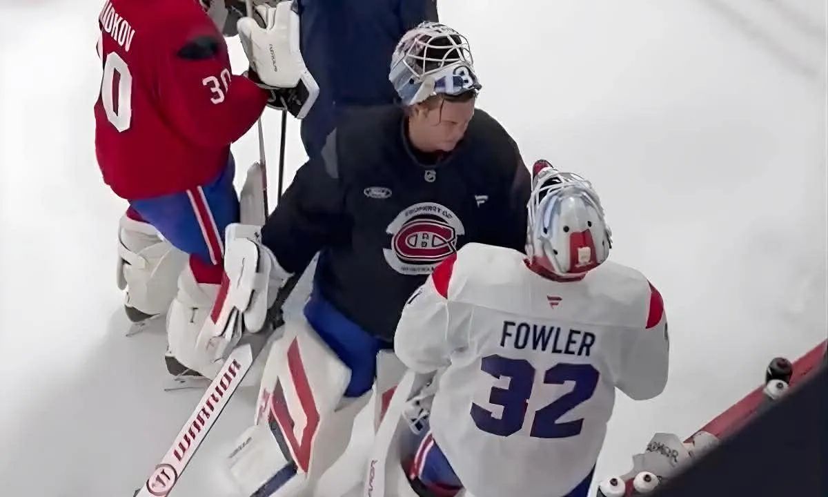 Canadiens recall Jacob Fowler after Samuel Montembeault injured at practice