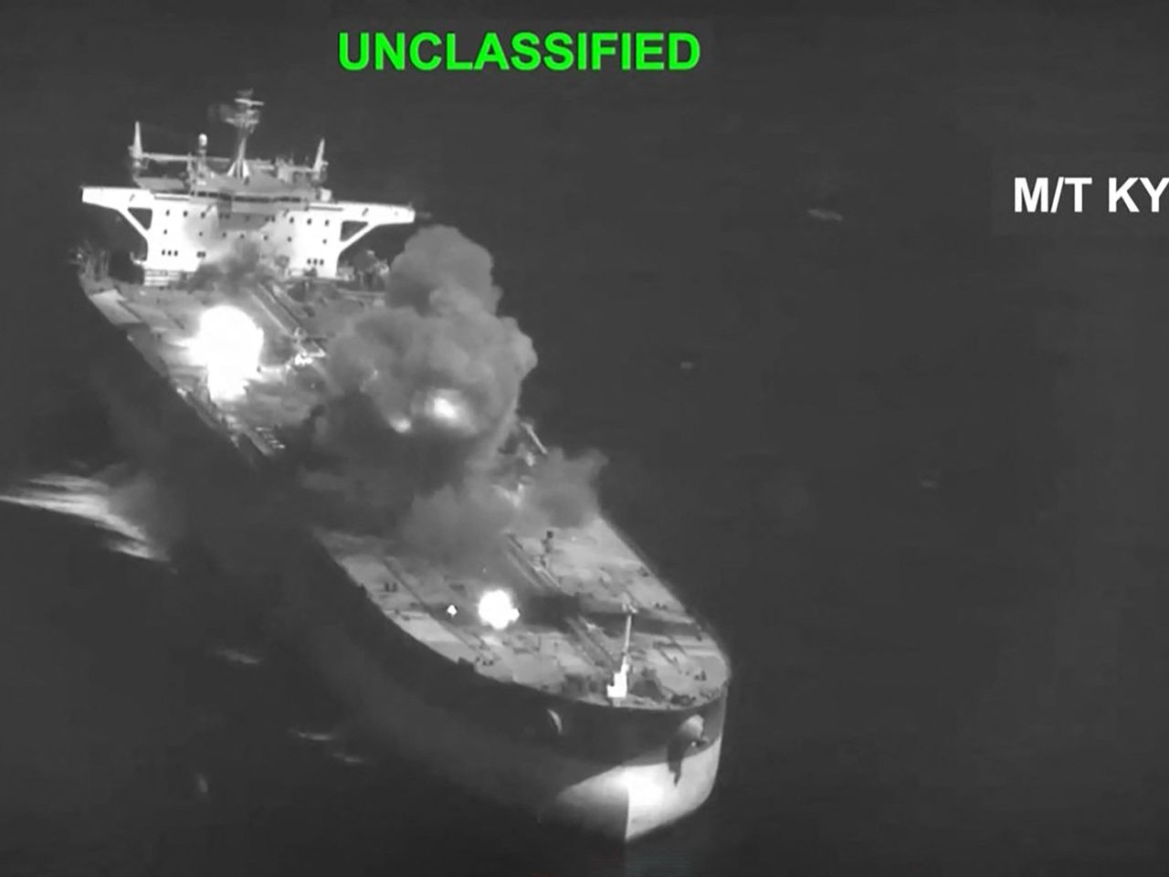 Iran claims strike on US vessel as Middle East tensions escalate across multiple fronts
