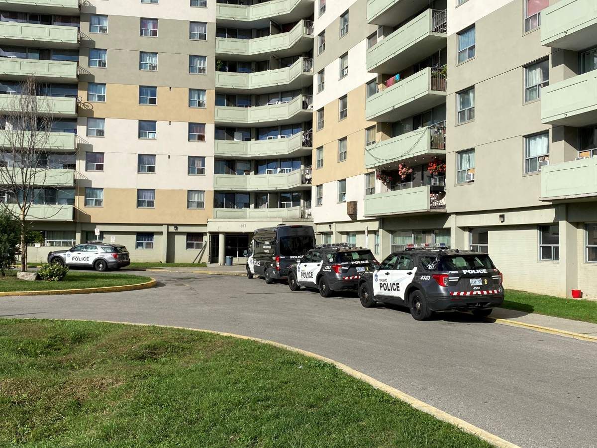 Man in his 40s stabbed in Scarborough's Malvern neighbourhood, suspect arrested
