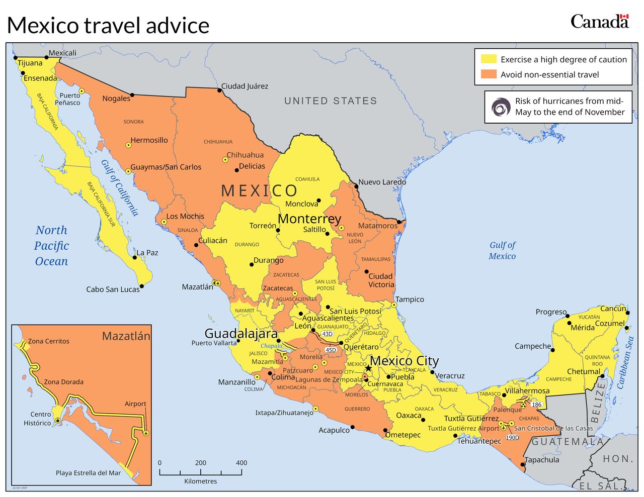 Mexico remains top warm-weather escape for Canadian travellers seeking all-inclusive ease