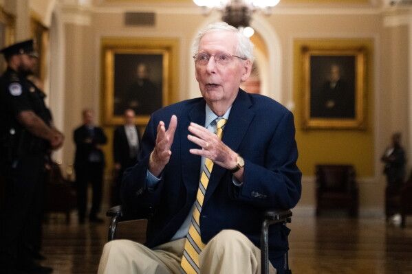 Mitch McConnell returns to Senate after hospitalization, vows to finish term despite health challenges