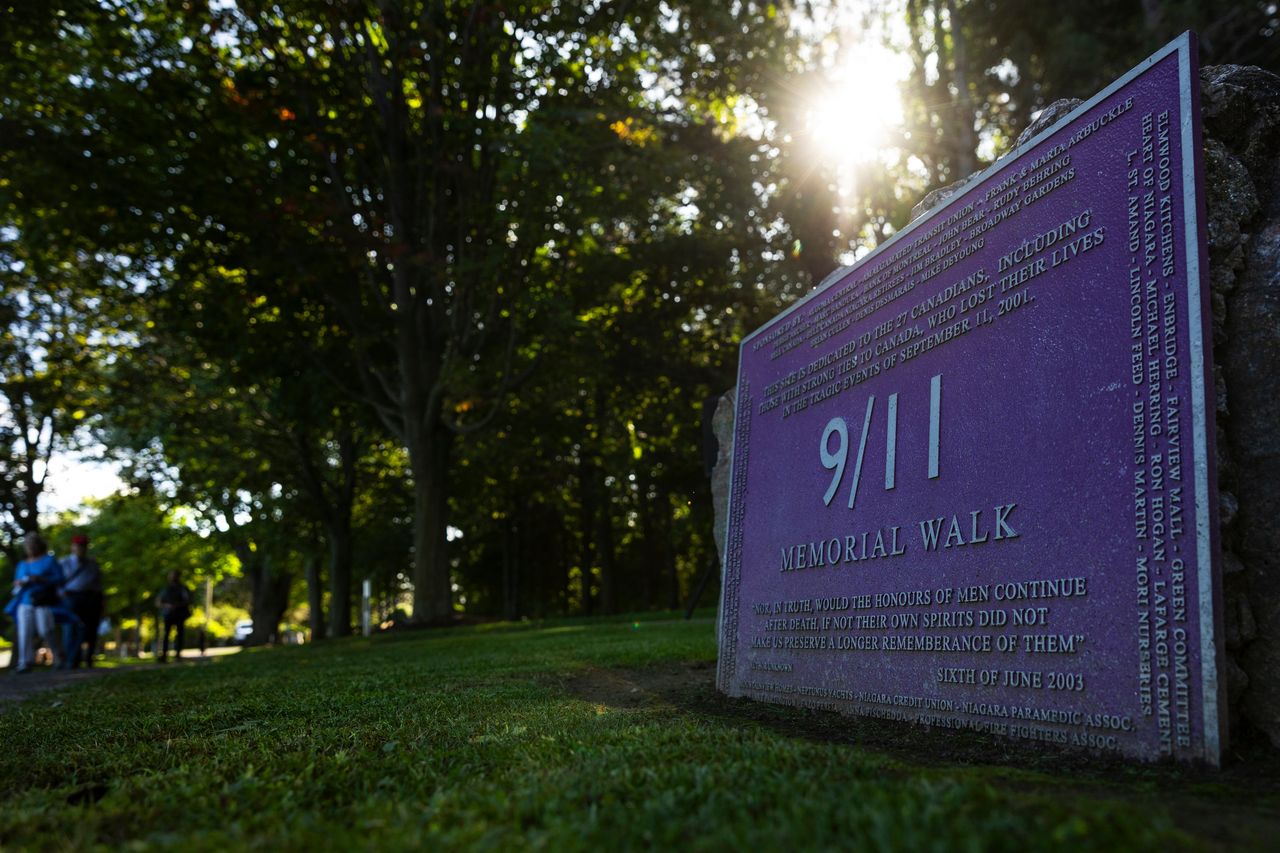 St. Catharines expands 9/11 memorial trail as mayor cites enduring Canada-U.S. bonds amid trade tensions