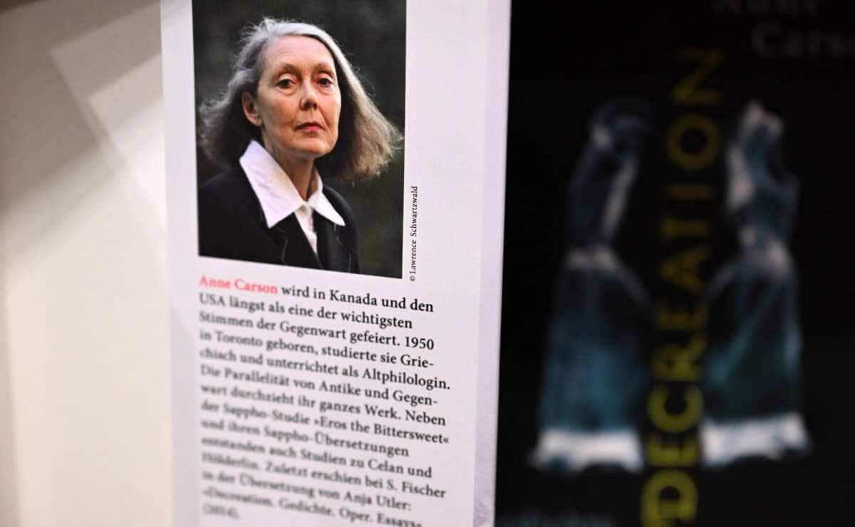 Toronto poet Anne Carson wins 2026 Nobel Prize in Literature