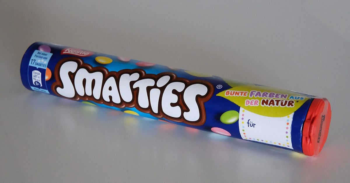 Smarties Riesenrolle