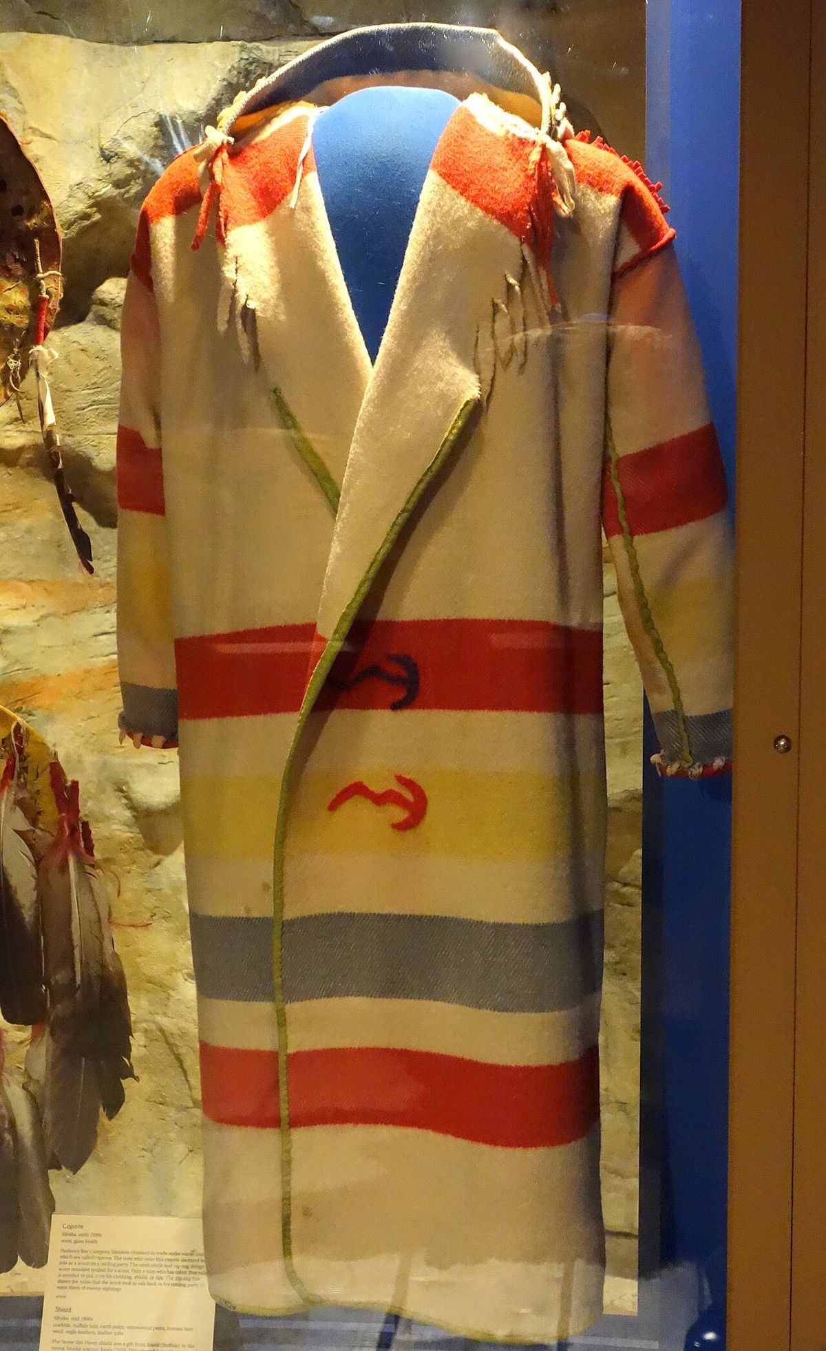 Exhibit in the Glenbow Museum, 130 9th Ave S.E., Calgary, Alberta, Canada. This work is old enough so that it is in the public domain. Photo