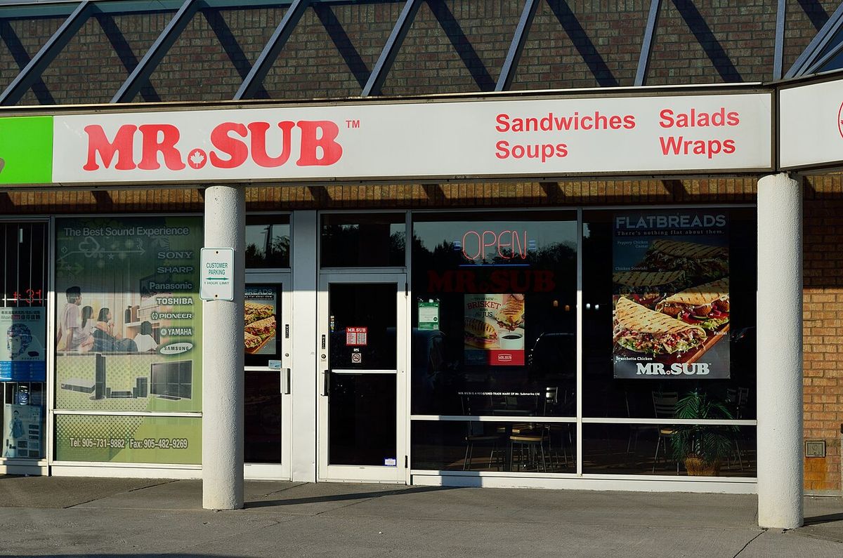 A Mr. Sub at 420 Highway 7 East.