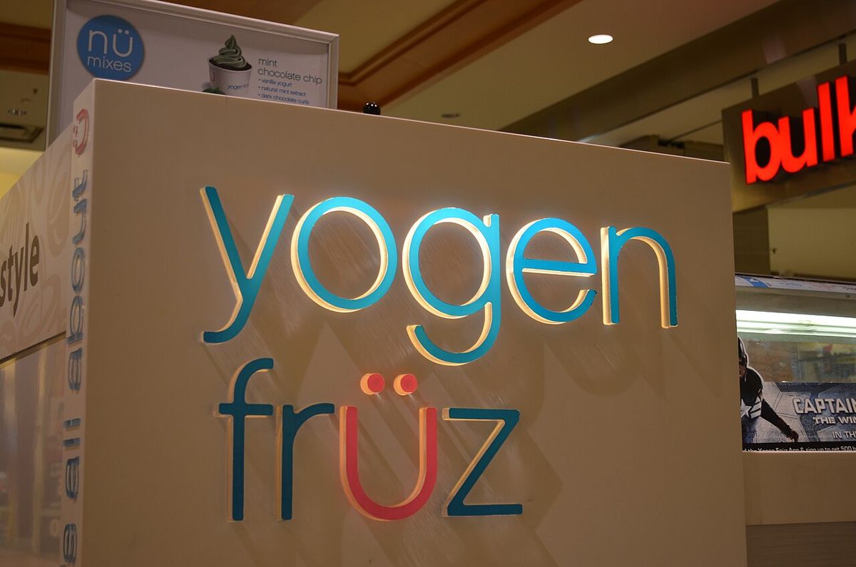 Yogen Früz at Hillcrest Mall.