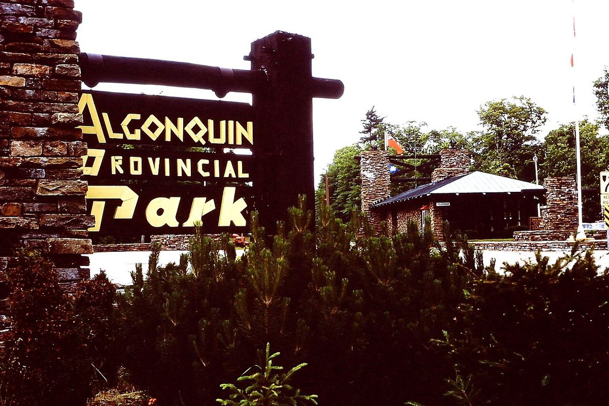 Algonquin Provincial Park, Ontario, Canada - Dr. Dennis Bogdan - 1967 Dr. Dennis Bogdan - Visiting Algonquin Provincial Park in Ontario, Can