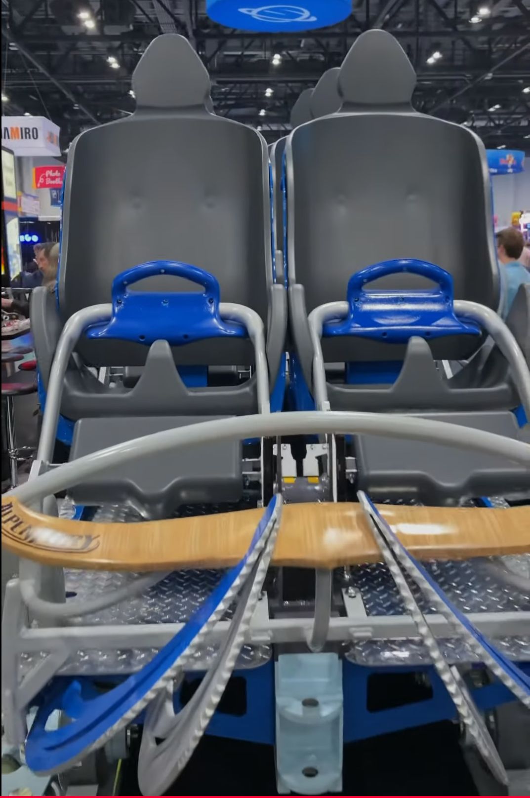 Front row seats of AlpenFury