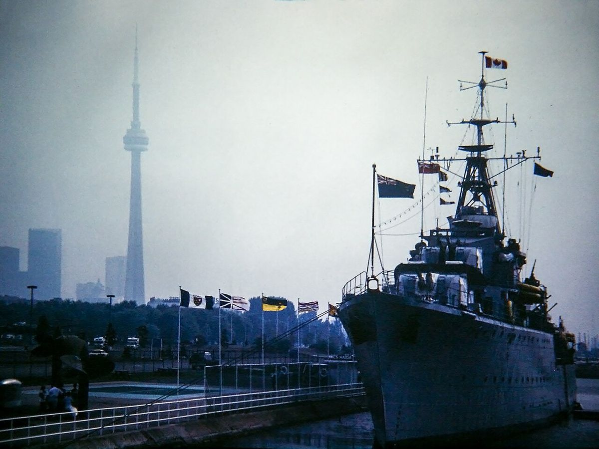 Toronto, Ontario, Canada. Digital copy of slide. Complete indexed photo collection at WorldHistoryPics.com.
