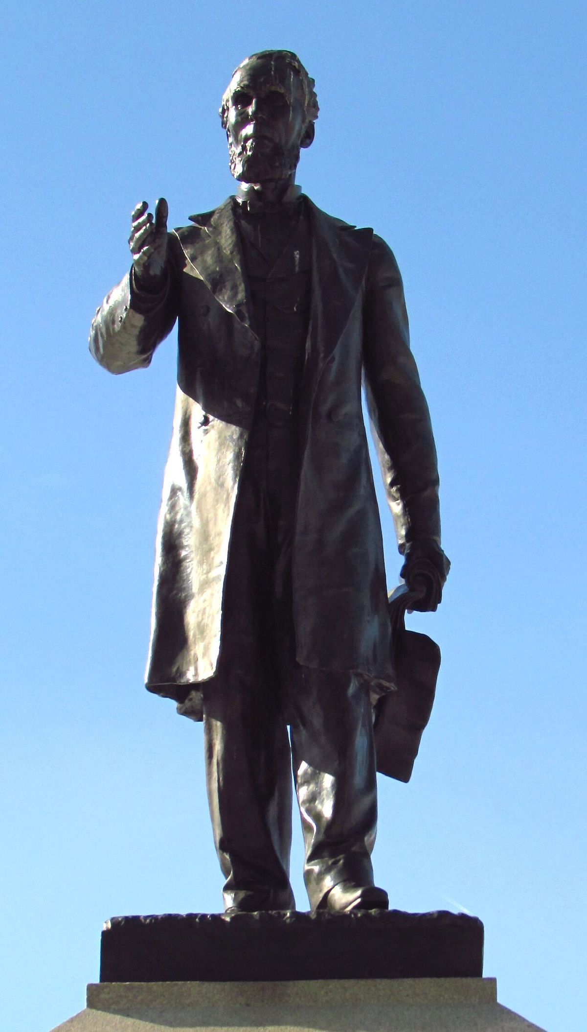 Alexander Mackenzie (1822-1892), statue, Parliament Hill, Ottawa, Ontario, Canada