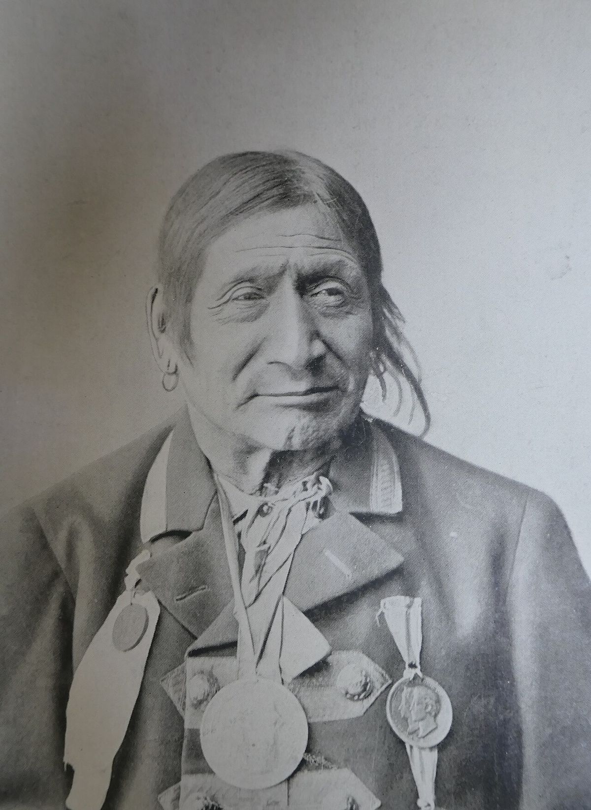 Red Crow, Head Chief of the Blackfeet Nation, 1895