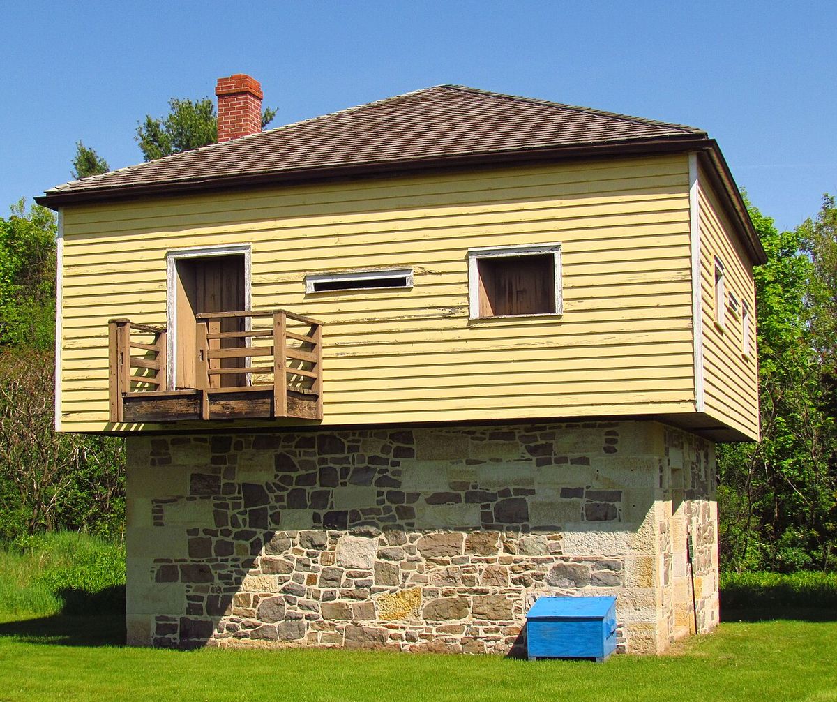 Blockhouse at Newboro, Rideau Canal, Ontario, Canada