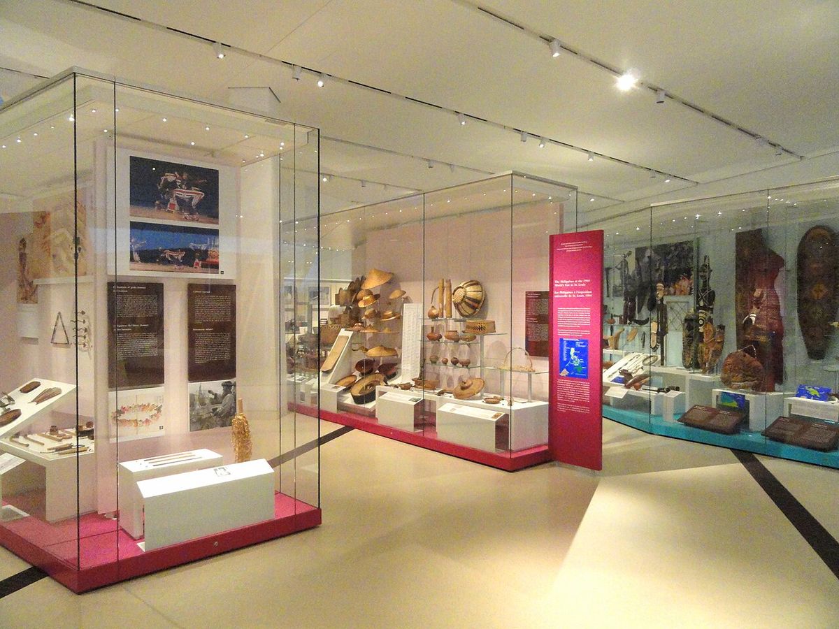 Exhibit in the Royal Ontario Museum, Toronto, Ontario, Canada. This exhibit is old enough so that it is in the public domain, and photograph
