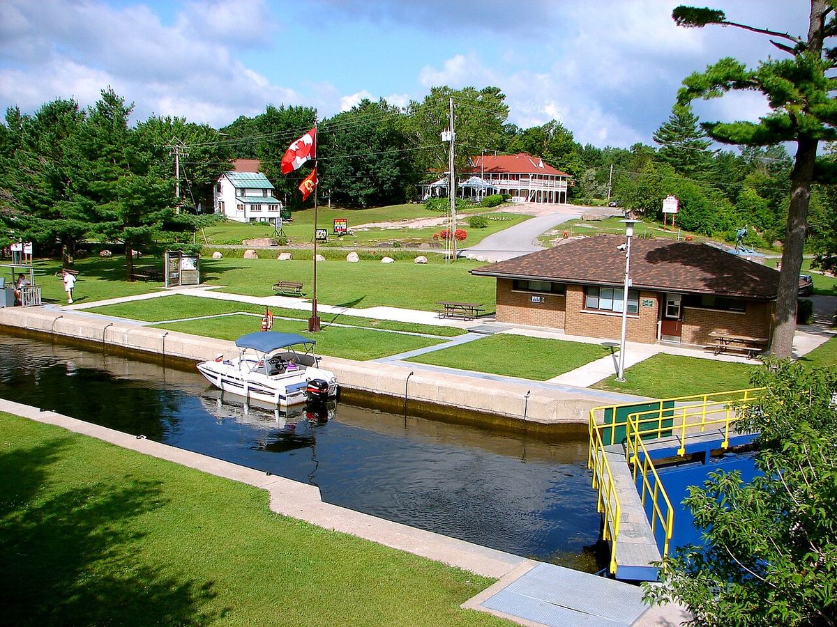 Lock 31 in Buckhorn (Galway-Cavendish and Harvey Township), Ontario, Canada